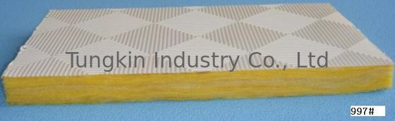 ลดเสียงรบกวนแก้วฝ้าเพดานกระเบื้องความต้านทานไฟที่อยู่อาศัย