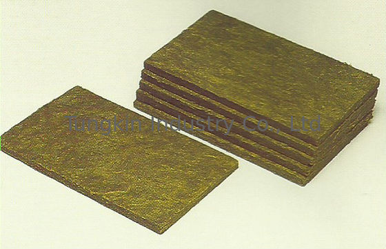 ฉนวนกันความร้อน stonewool ทนความร้อนสูง Wall Panel ความกว้าง 600 mm